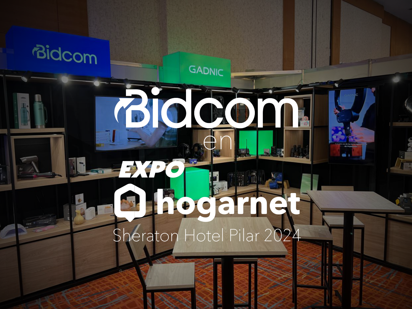STAND PARA BIDCOM EN HOGARNET 2024